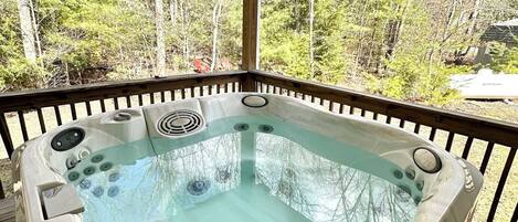 Bain à remous extérieur