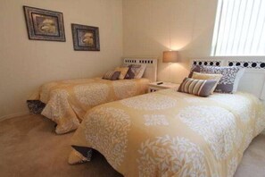 4 bedrooms, iron/ironing board, travel crib, free WiFi