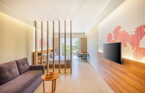 Chambre supérieure double | 1 chambre, literie de qualité, lit avec matelas en mousse à mémoire