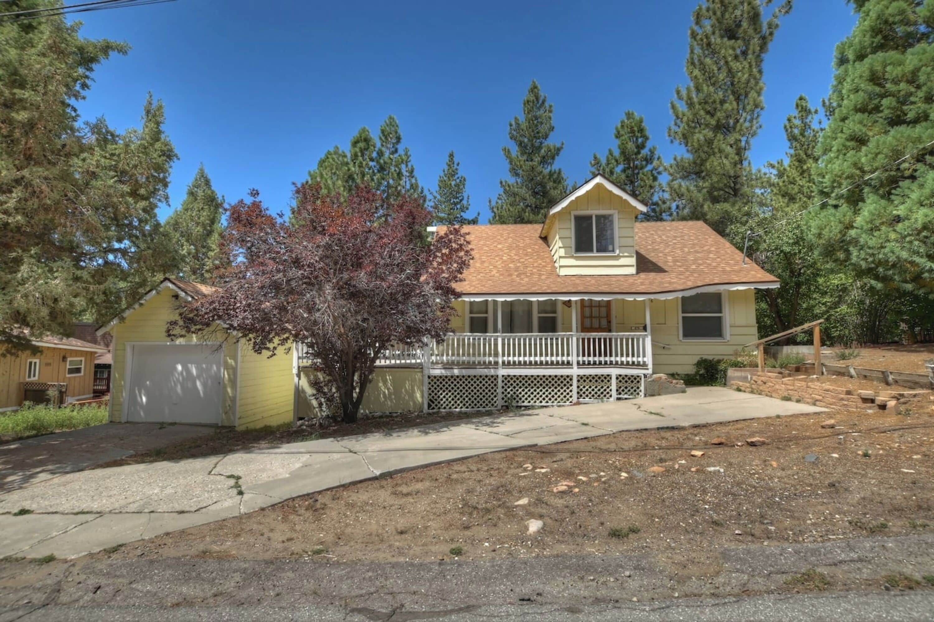 Fassade der Unterkunft