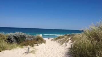 Sun loungers, beach towels