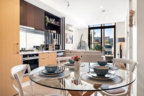 Dining - Modern 2-Bedroom Retreat Minutes from St Kilda (St Kilda)