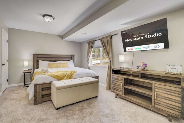 1 soverom, reiseseng for barn, wi-fi og sengetøy