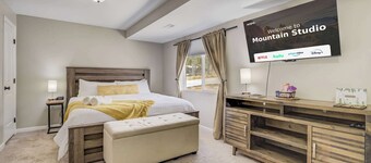 Mountain Studio! Cozy Escape with Stunning Views