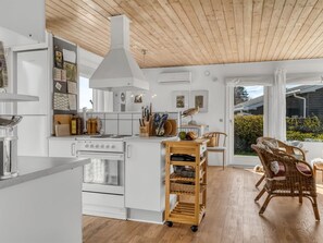 Fridge, cookware/dishes/utensils - "Bara" - from the sea by Interhome (Hadsund)