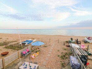 On the beach - Bucket and Spades- Right on the Beach (Pevensey)