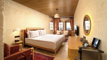 Standard Panoramic Room | Bettwäsche aus ägyptischer Baumwolle, hochwertige Bettwaren, Minibar