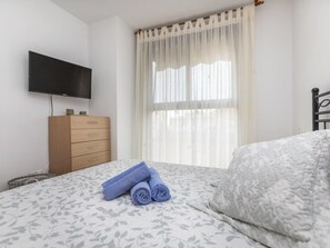 2 soveværelser, skrivebord, strygejern/strygebræt, Wi-Fi