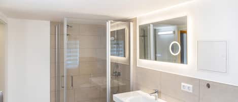 Dusche, Handtücher