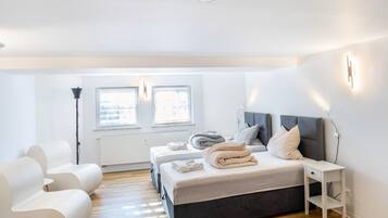 3 Schlafzimmer, kostenloses WLAN, Bettwäsche