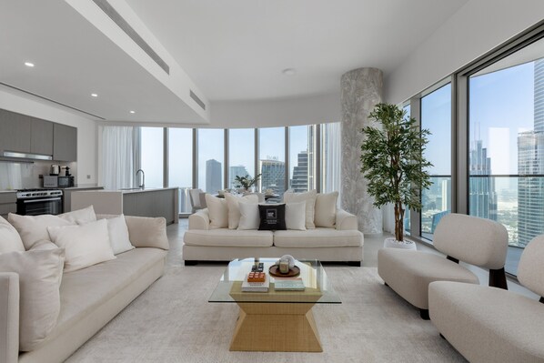 Apartment | 3 bedrooms - Sky-high Elegance w Unrivaled Burj Khalifa Views (Dubai)