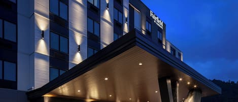 Vue depuis l’hébergement