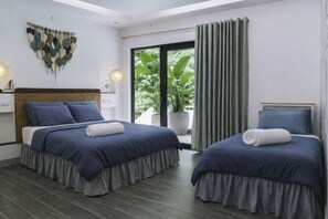 3 Schlafzimmer, Zimmersafe, Schreibtisch, Reisekinderbett