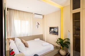 Basic-Studio | 1 Schlafzimmer, Bügeleisen/Bügelbrett, Bettwäsche