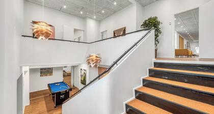 Exclusive pool house/conference center with Gymnasium.