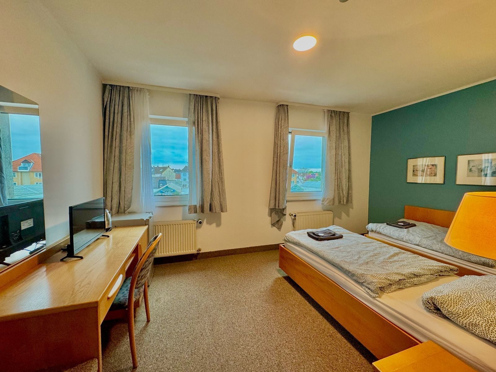 Comfort tweepersoonskamer | Uitzicht vanuit de kamer