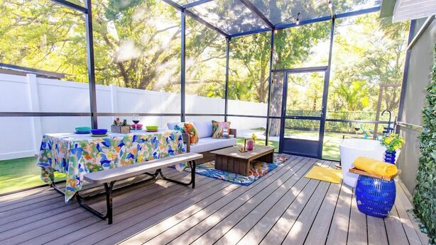 Outdoor dining - CozyHome BigGrdn RmWTub PetOkUCF (Orlando)