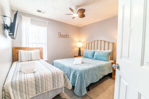 2 habitaciones, wifi y ropa de cama 