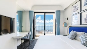 Căn hộ Deluxe, 1 phòng ngủ, bếp, quang cảnh biển | Quang cảnh biển