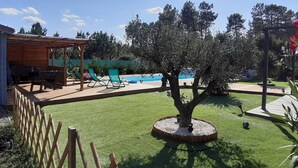 Terrace/patio - House in Escource with Garden and Forest Access (Escource)