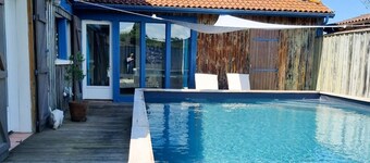 Maison Landaise pour 12 personnes proche océan, piscine, WIFI inclus