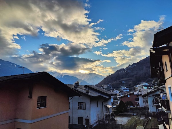 Apartment, 1 Bedroom, Mountain View | View from property - Quiet Two-room Apartment With Parking Space - Casa Montan (Sarre)