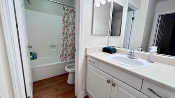 Towels, soap, toilet paper