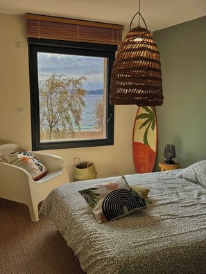 3 soverom, strykejern/-brett, reiseseng for barn og wi-fi