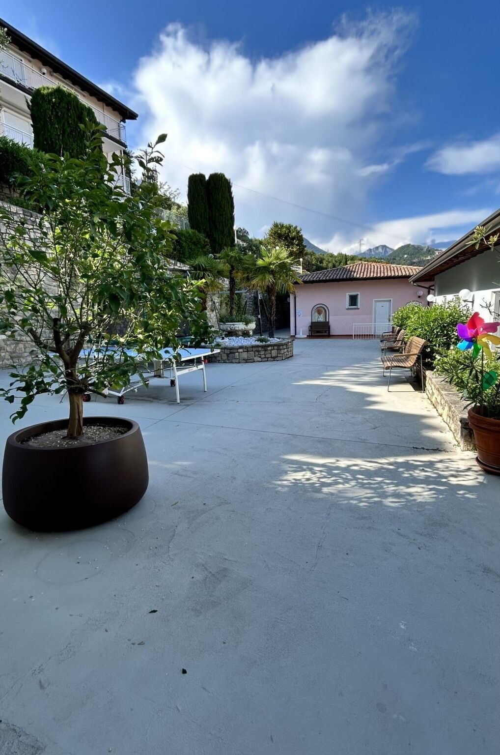 Terrain de l’hébergement 