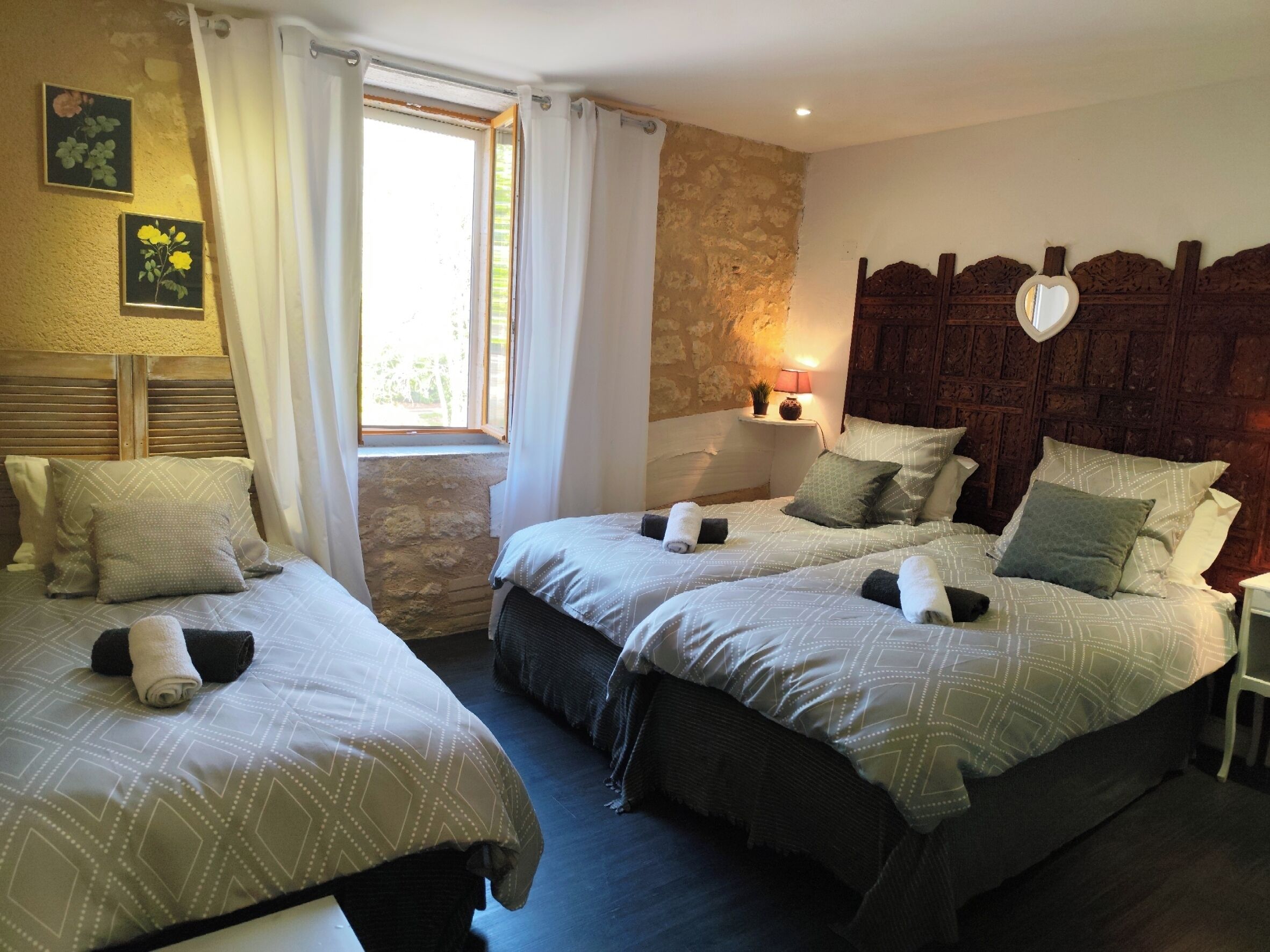 3 bedrooms, iron/ironing board, free WiFi, bed sheets