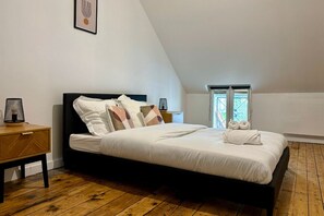 2 soverom, strykejern/-brett, wi-fi og sengetøy