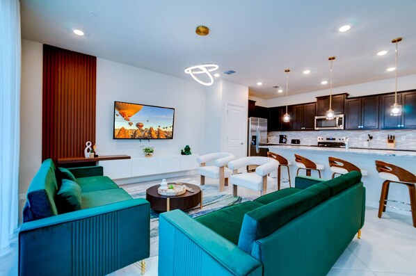 5 chambres, Internet