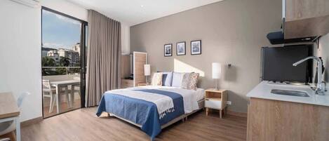 1 chambre, fer et planche à repasser, Wi-Fi, draps fournis