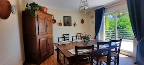 Dining - House with sea view, private beach access, 6/7 Pers. (Clohars-Carnoët)