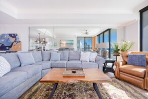 Condo, 3 Bedrooms | Living area - Phoenix Ix 804 3 Bedroom Condo (Orange Beach)