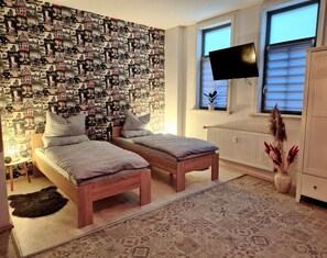 1 habitación, cuna de viaje, wifi y ropa de cama 