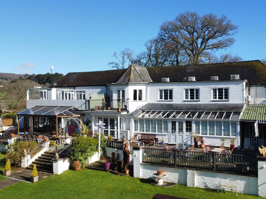 Façade de l’hébergement