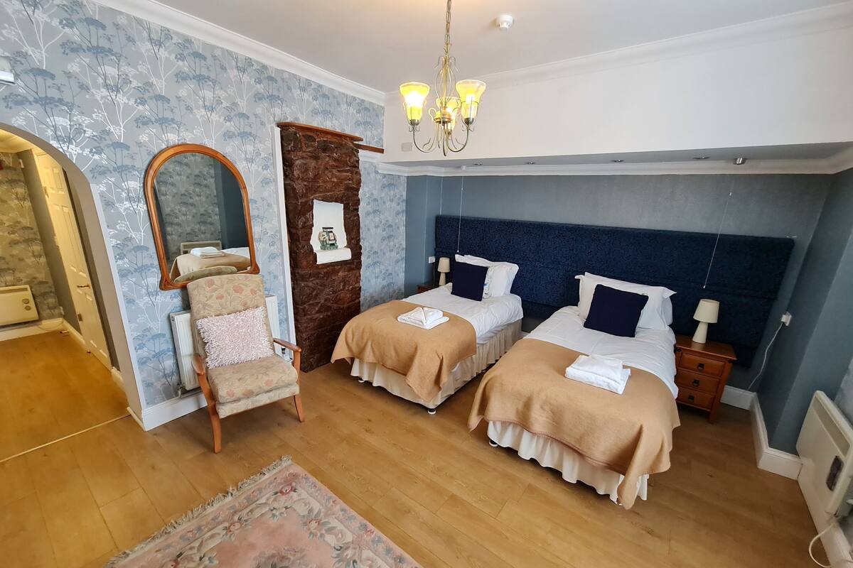 Standard Twin Room | Skrivebord, strykejern/-brett, wi-fi (inkludert) og sengetøy