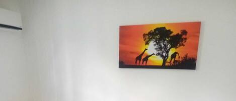 2 chambres, fer et planche à repasser, Wi-Fi, draps fournis