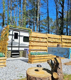 Overnattingsstedets uteområder