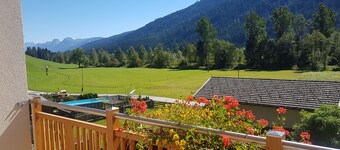 Apartment panoramic view A relaxing vacation in breathtaking nature