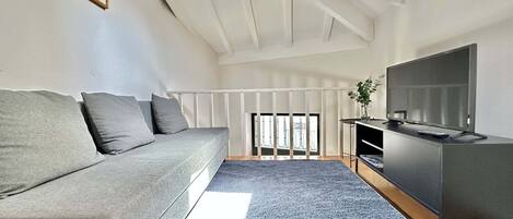 Appartement | Coin séjour | Cheminée
