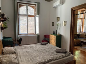1 Schlafzimmer, Bügeleisen/Bügelbrett, Reisekinderbett, WLAN