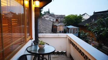 Uitzicht vanuit accommodatie