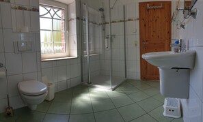 Dusche, Toilettenpapier