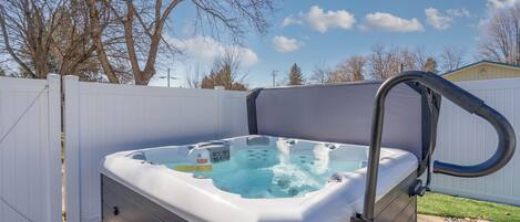 Idromassaggio all'aperto