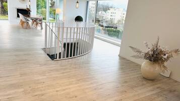 Ferienhaus, 5 Schlafzimmer, barrierefrei, Raucher | Wohnzimmer