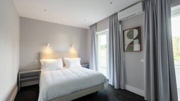 Premium bedding, memory foam beds, individually decorated
