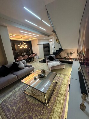 Villa, 3 Bedrooms, Accessible, Balcony | Living area - Luxury Central Cosy Villa (Sousse)