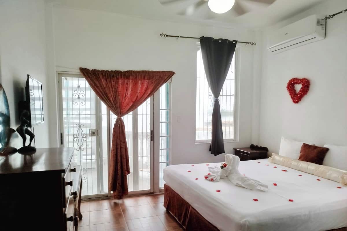 Family Apartment, Multiple Beds, Kitchen, Sea View | Individually decorated, individually furnished, iron/ironing board